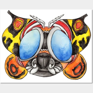 Cute Mothra Posters and Art